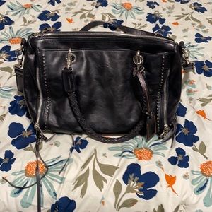 Old Trend Modern vintage Lily black leather bag
